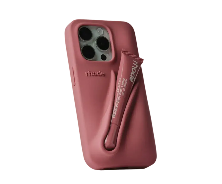 New Rhodes LipGloss 💄 Silicone Case With Box 🩶