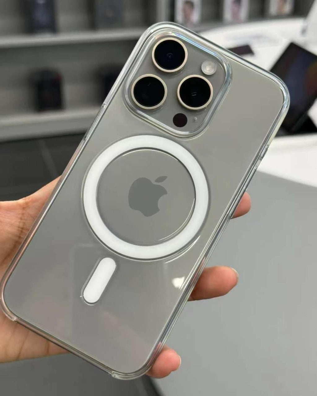 iPhone MagSafe Compatible Crystal Clear Case