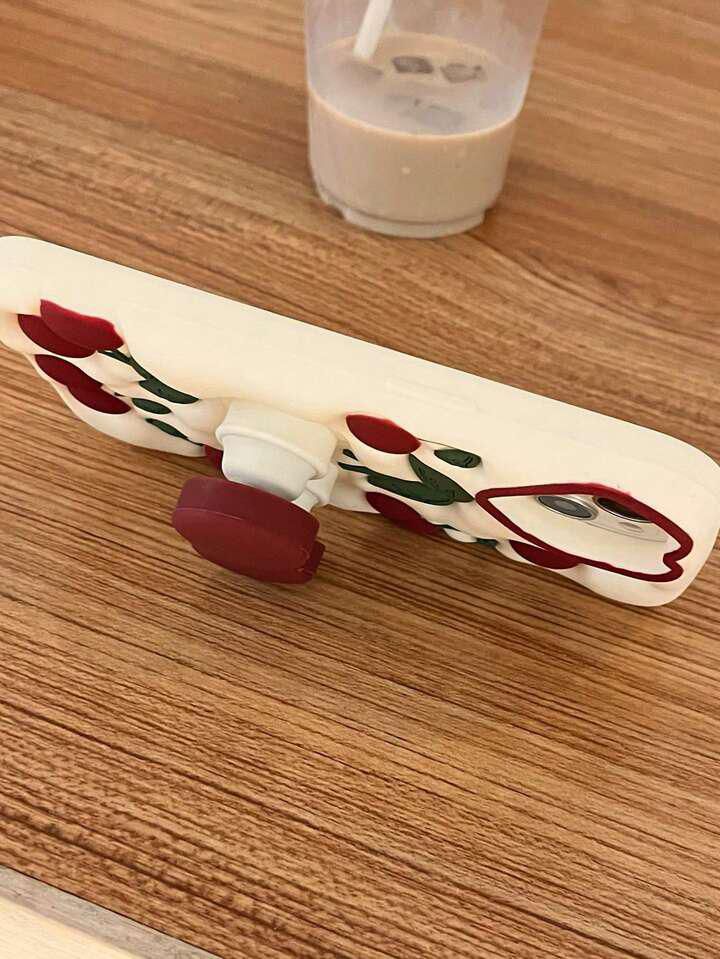 Cherry Pop Holder Cute Silicone Case
