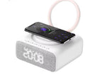 Stereo Mini Speaker With Digital Clock