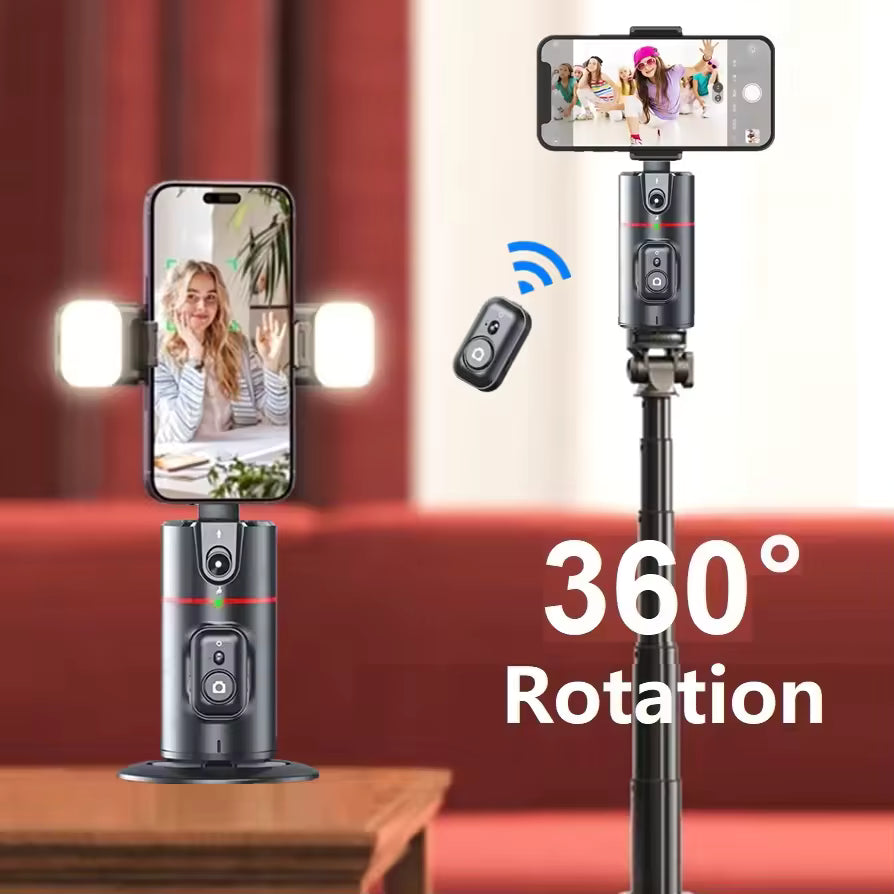 AI Auto Face Tracking Phone Tripod Holder