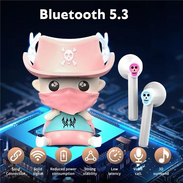 Cartoon Bluetooth Earbuds