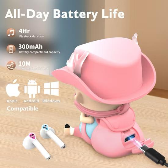 Cartoon Bluetooth Earbuds