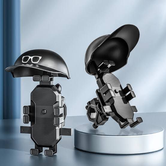 Motorcycle Helmet Mobile Phone Holder