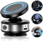 portable electric vacuum suction phone holder
