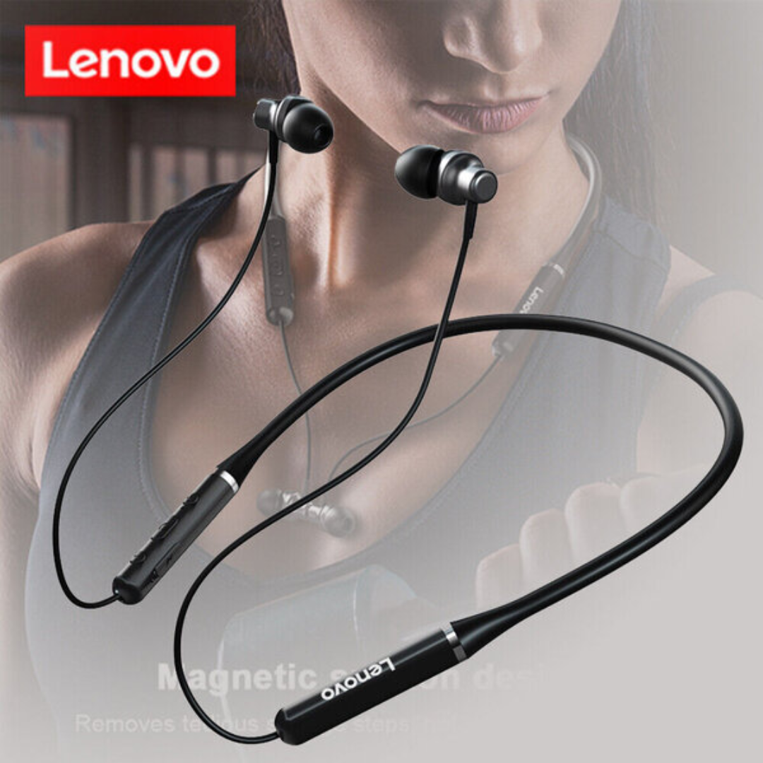 Lenovo HE05  Wireless Neckband - Bluetooth Earphone With Mic