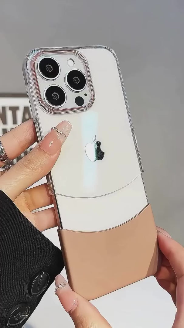 New Crystal Transparent Semi-Coloured Bottom Case