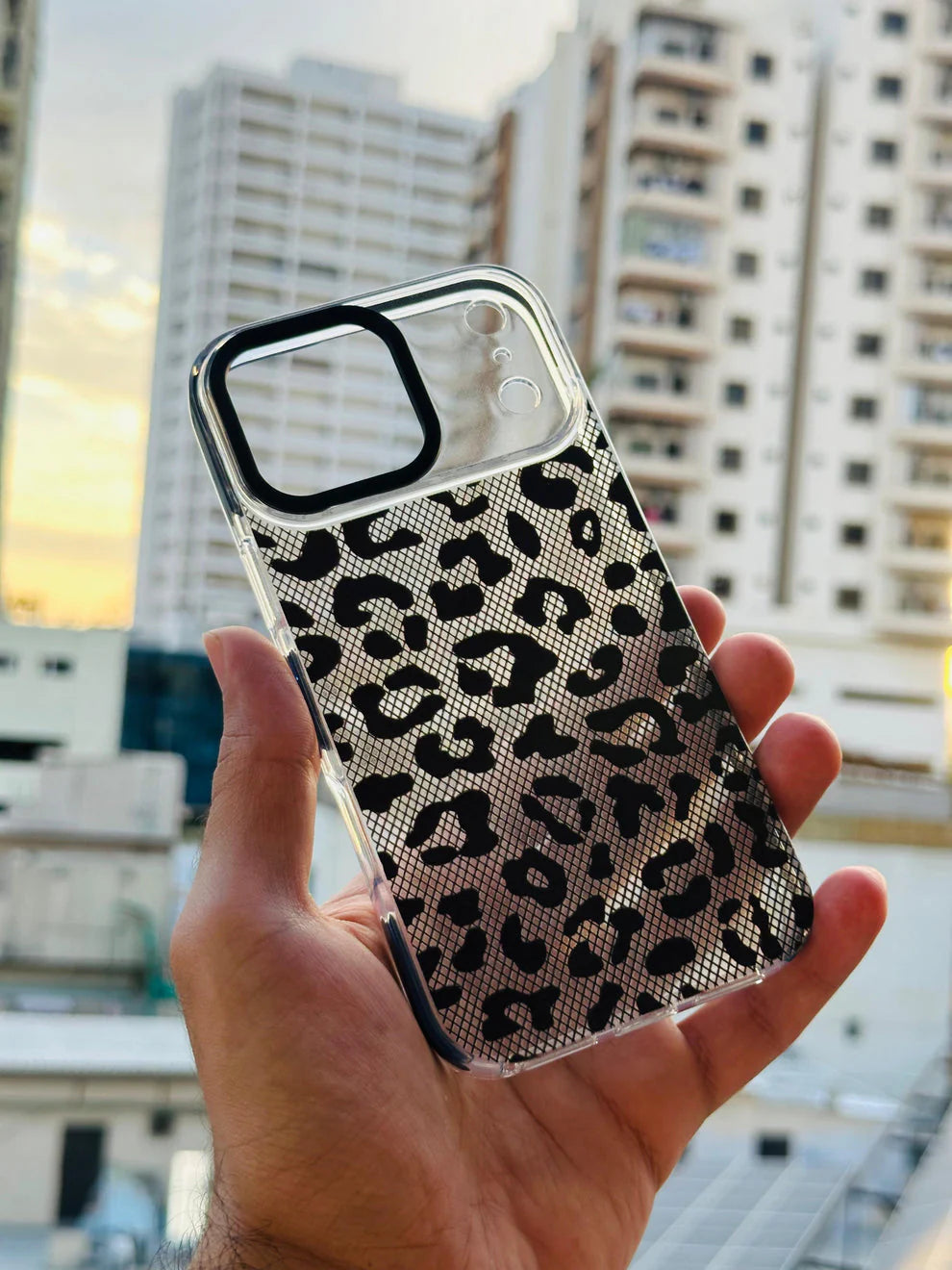 New Mesh Leapords Case