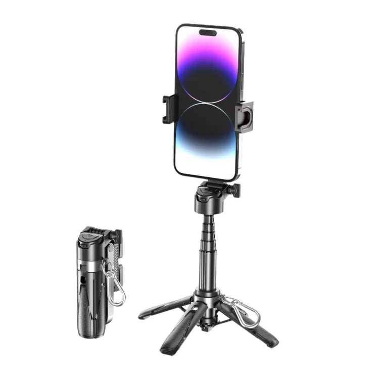 P15 mini 2-in-1 smartphone wireless grip mount and 16-inch retractable selfie stick